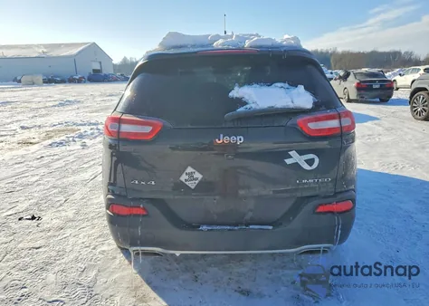 2015 Jeep Cherokee Limited из США, поврежденный, VIN 1C4PJMDS7FW688812